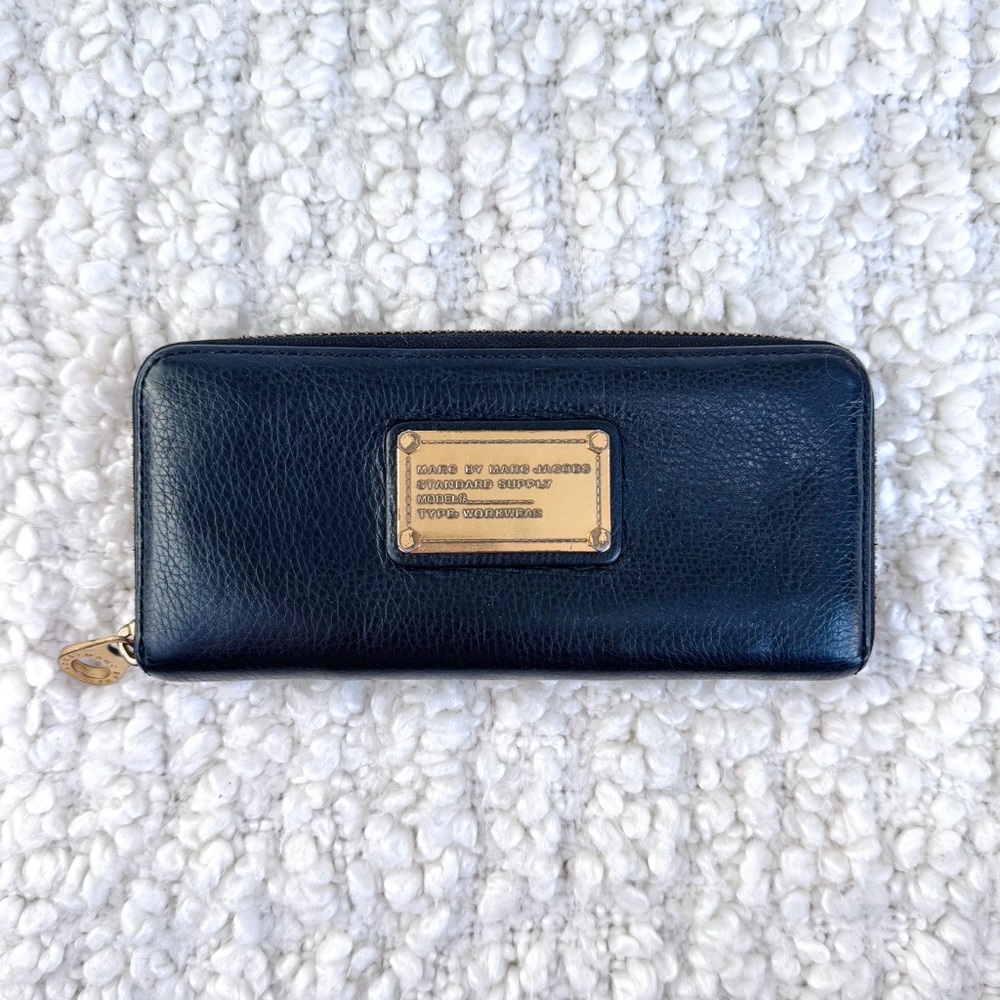Marc By Marc Jacobs Workwear Black Wallet